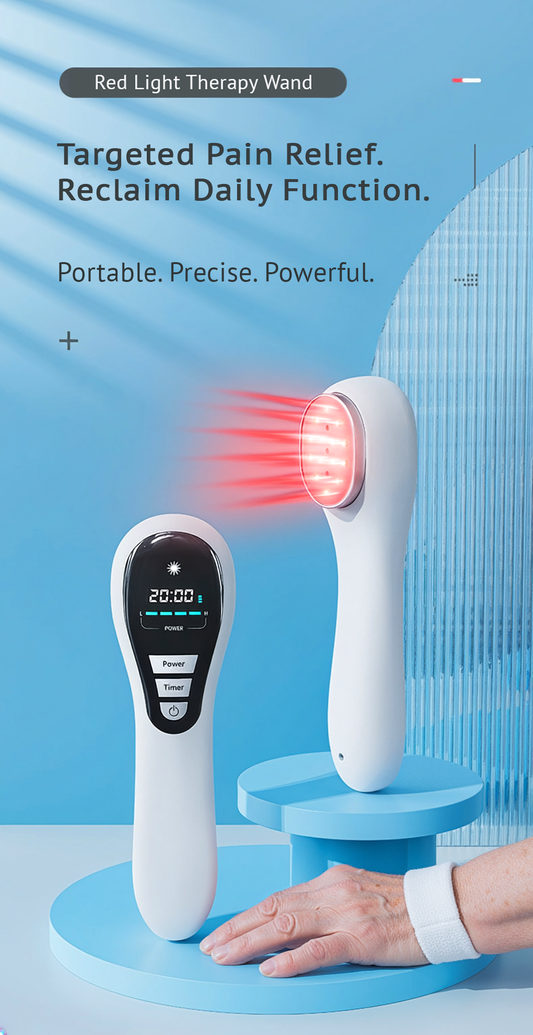 Red Light Therapy Wand: Conquer Morning Stiffness, Reclaim Grip, & Restore Daily Function