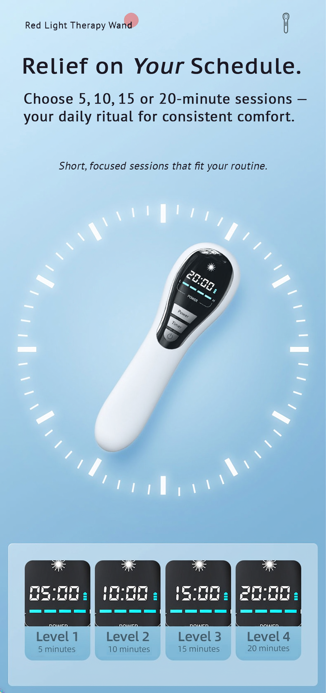 Red Light Therapy Wand: Conquer Morning Stiffness, Reclaim Grip, & Restore Daily Function