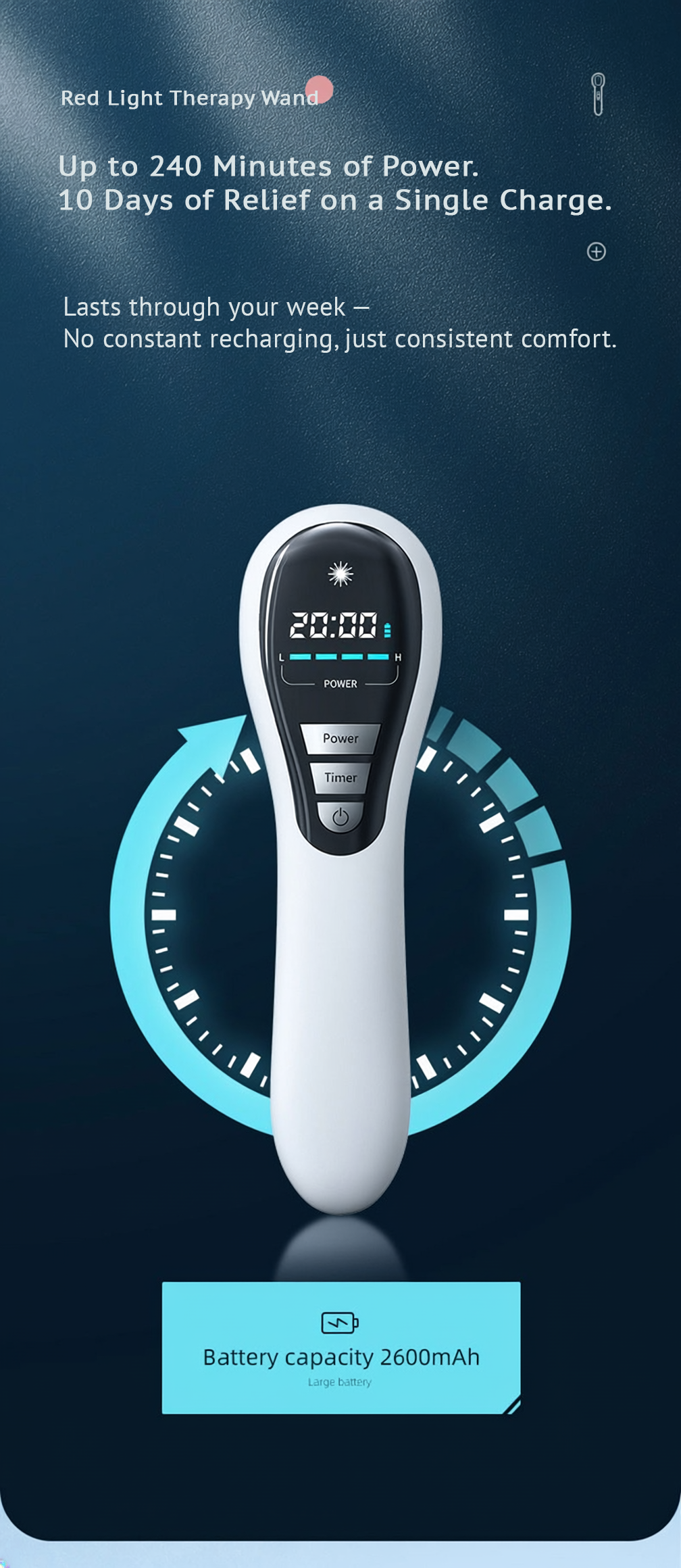 Red Light Therapy Wand: Conquer Morning Stiffness, Reclaim Grip, & Restore Daily Function