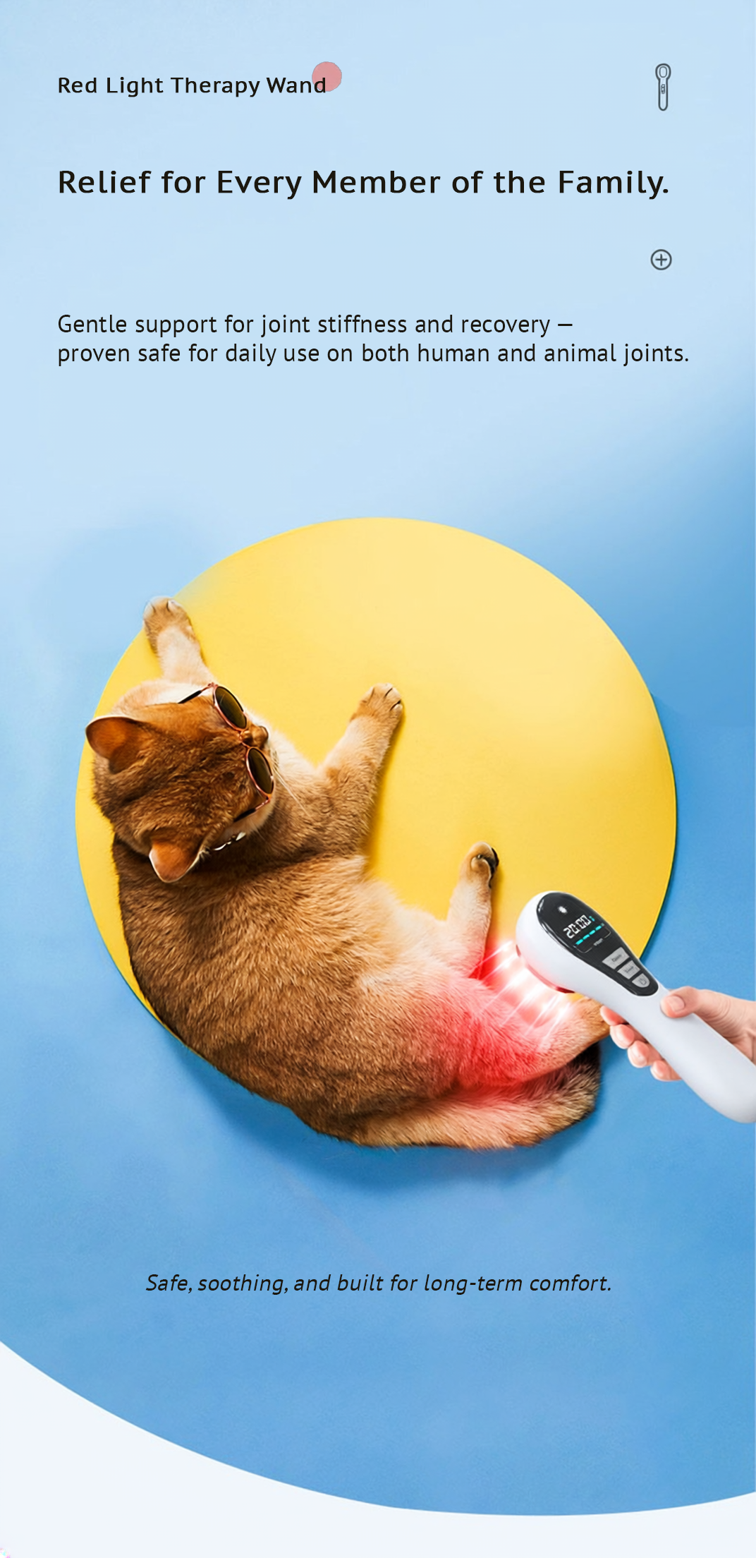 Red Light Therapy Wand: Conquer Morning Stiffness, Reclaim Grip, & Restore Daily Function